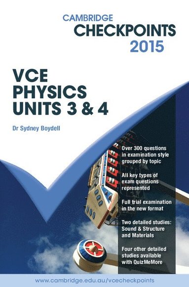 bokomslag Cambridge Checkpoints Vce Physics Units 3 and 4 2015