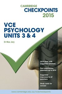 bokomslag Cambridge Checkpoints VCE Psychology Units 3 and 4 2015 and Quiz Me More