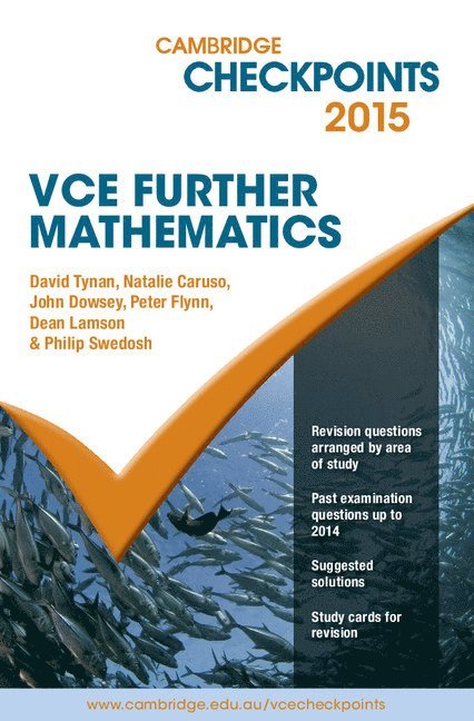 Cambridge Checkpoints VCE Further Mathematics 2015 and Quiz Me More 1