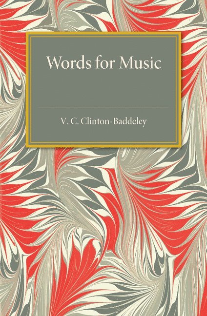 Words for Music 1