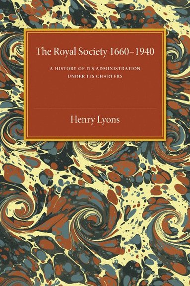 bokomslag The Royal Society
