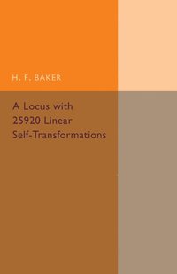 bokomslag A Locus with 25920 Linear Self-Transformations