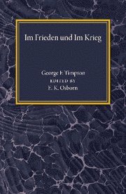 bokomslag Im Frieden und im Krieg