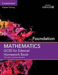 bokomslag GCSE Mathematics for Edexcel Foundation Homework Book