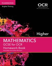 bokomslag GCSE Mathematics for OCR Higher Homework Book
