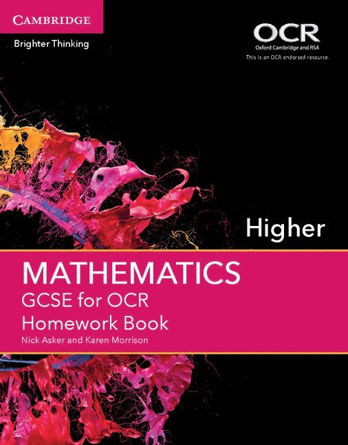 GCSE Mathematics for OCR Higher Homework Book 1