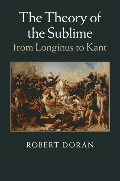 bokomslag The Theory of the Sublime from Longinus to Kant