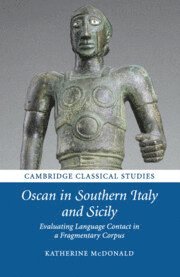 Katherine McDonald, Cambridge) McDonald, Katherine (Gonville and Caius College, Katherine Mcdonald - Oscan in Southern Italy and Sicily, Häftad