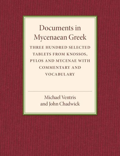 bokomslag Documents in Mycenaean Greek