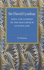 bokomslag Sir David Lyndsay