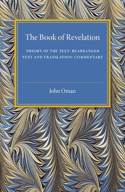 John Oman - Book of Revelation, Häftad