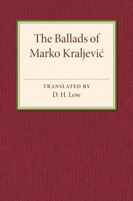 The Ballads of Marko Kraljevic 1