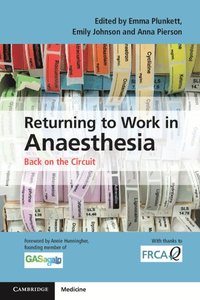 bokomslag Returning to Work in Anaesthesia