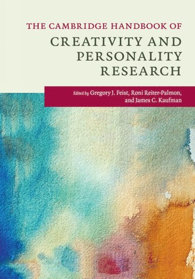 bokomslag The Cambridge Handbook of Creativity and Personality Research