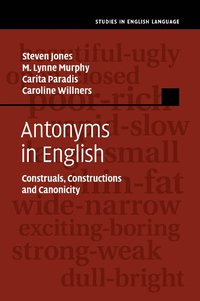 bokomslag Antonyms in English