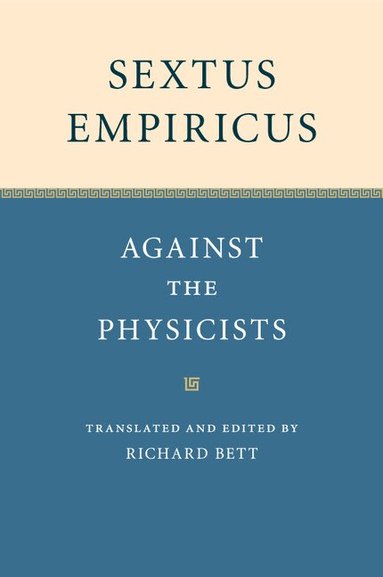 Richard Bett - Sextus Empiricus, Häftad