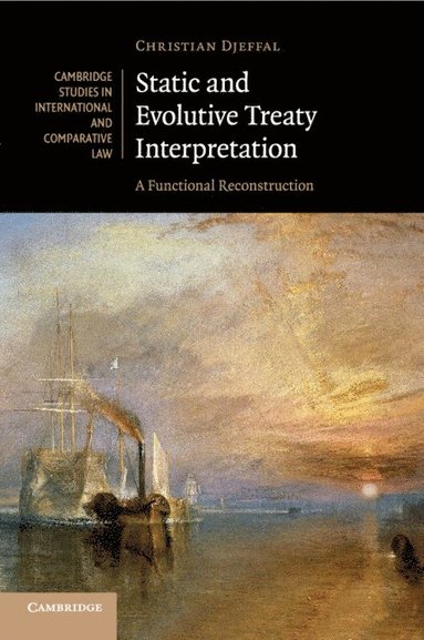 bokomslag Static and Evolutive Treaty Interpretation