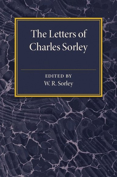 bokomslag The Letters of Charles Sorley