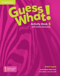 bokomslag Guess What! Level 5 Activity Book with Online Resources British English