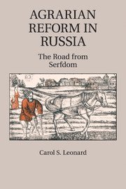 bokomslag Agrarian Reform in Russia