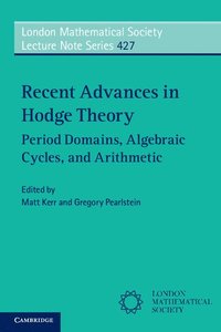 bokomslag Recent Advances in Hodge Theory