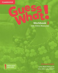 bokomslag Guess What! American English Level 3 Workbook with Online Resources