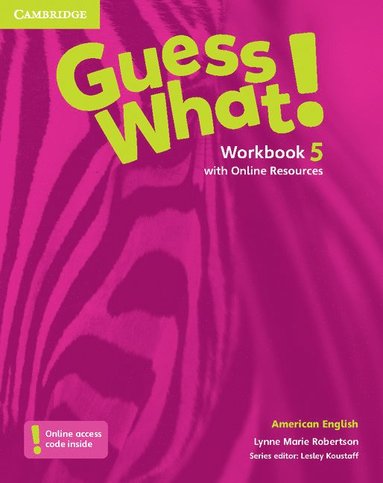 bokomslag Guess What! American English Level 5 Workbook with Online Resources