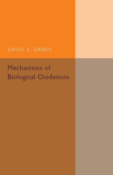 bokomslag Mechanisms of Biological Oxidations