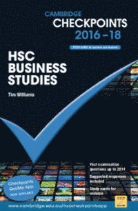 Tim Williams - Cambridge Checkpoints HSC Business Studies 2016-18, Häftad