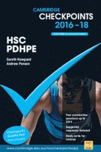 Cambridge Checkpoints HSC Personal Development, Health and Physical Education 2016-18 1