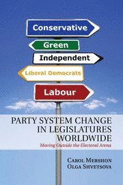 bokomslag Party System Change in Legislatures Worldwide