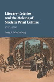 bokomslag Literary Coteries and the Making of Modern Print Culture