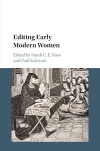 bokomslag Editing Early Modern Women