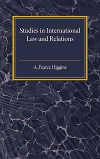 bokomslag Studies in International Law and Relations