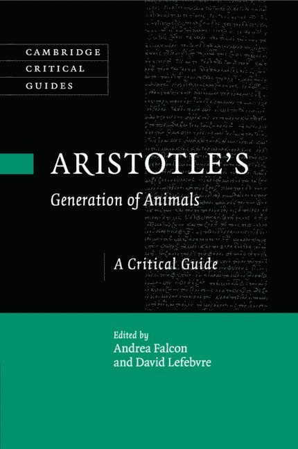 Aristotle's Generation of Animals 1