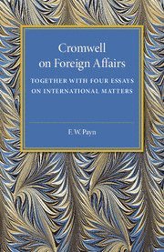 bokomslag Cromwell on Foreign Affairs