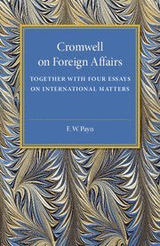 bokomslag Cromwell on Foreign Affairs