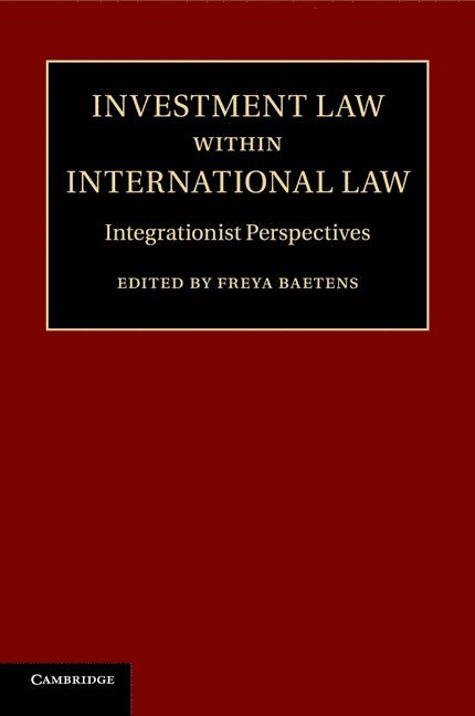 Investment Law within International Law 1