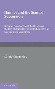 bokomslag Hamlet and the Scottish Succession