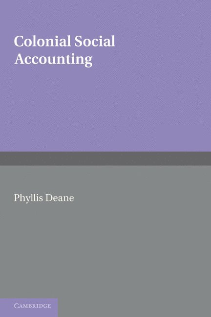 Colonial Social Accounting 1