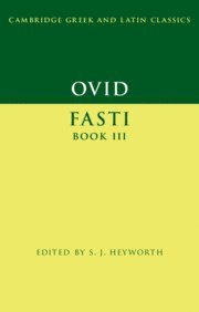 bokomslag Ovid: Fasti Book 3