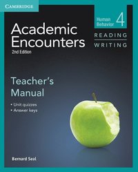 bokomslag Academic Encounters Level 4 Teacher's Manual Reading and Writing