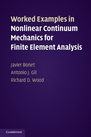 bokomslag Worked Examples in Nonlinear Continuum Mechanics for Finite Element Analysis