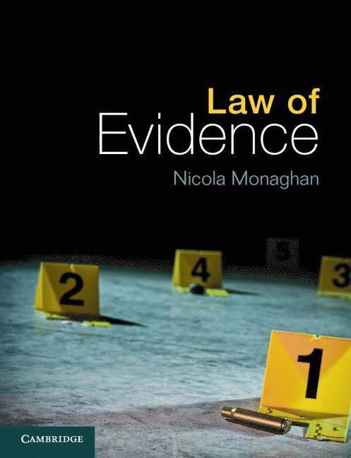 Nicola Monaghan, Nicola (Coventry University) Monaghan - Law of Evidence, Häftad