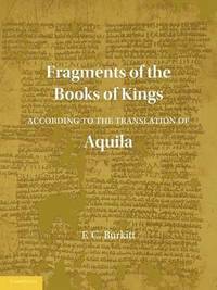 bokomslag Fragments of the Books of Kings According to the Translation of Aquila