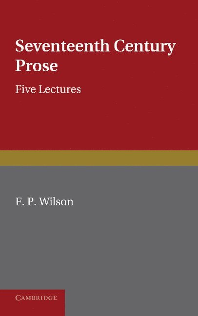 Seventeenth Century Prose 1