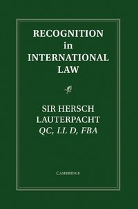 bokomslag Recognition in International Law