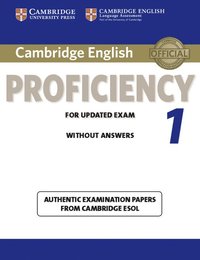 bokomslag Cambridge English Proficiency 1 for Updated Exam Student's Book without Answers