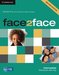 bokomslag face2face Intermediate Workbook with Key