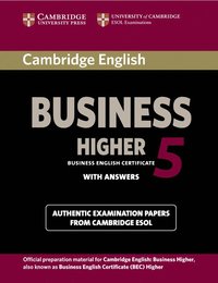 bokomslag Cambridge English Business 5 Higher Student's Book with Answers